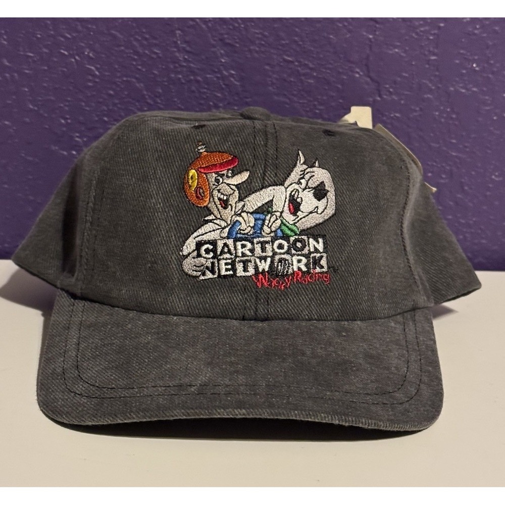 Vintage The Jetsons Blockhead Hat Cartoon Network Nascar Wacky Racing New Rare